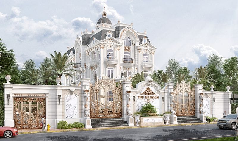 Lựa chọn các vật liệu hoàn thiện phù hợp với phong cách cổ điển, sang trọng