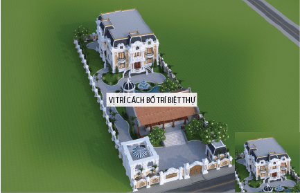 Lựa chọn vị trí xây biệt thự Pháp là yếu tố rất quan trọng