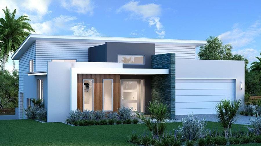 Thiết kế nhà phố 1 tầng hiện đại