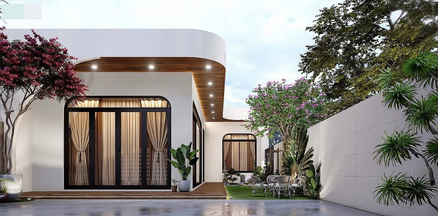 mẫu nhà cấp 4 đẹp nhất